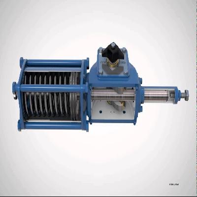 Hand-wheel Operated  Spring Return Pneumatic Actuator - Scotch Yoke Mechanism