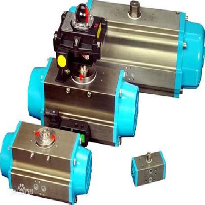 SS316 Spring Return Pneumatic Actuator Scotch Yoke Mechanism