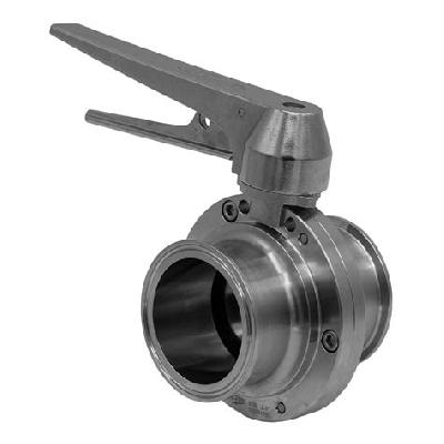 SS 316L Butterfly Valve With Clamp Connection - OMAL : Italy