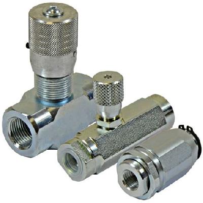 Threaded Connection Flow Control Valve And Flow Control With Check Valve