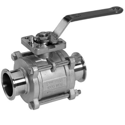 Two Way Stainless Steel Threaded End Ball Valve With Actuator- OMAL : Italy
