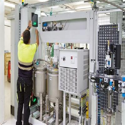 Filter Machine Control Panel