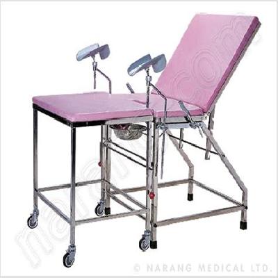 Delivery Bed Cum Examination Table With Mattress