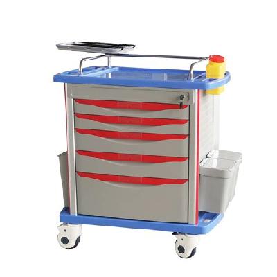 Hospital Crash Cart Trolley M.S.