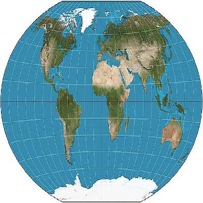Map Type Projection Screen