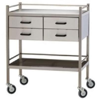 Medicine Trolley With 4 Drawer