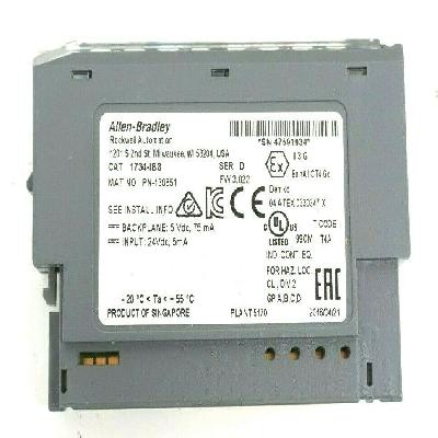 ALLEN BRADLEY 1734-IB8 SER.C REV.A01 DIGITAL DC INPUT MODULE