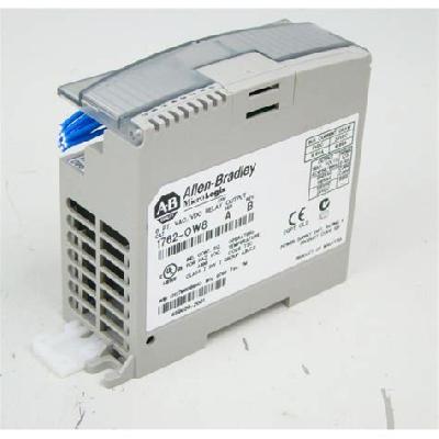 ALLEN BRADLEY 1762-OW8 SER.A REV.A MICROLOGIX OUTPUT MODULE