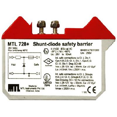 Mtl Instruments Mtl7728  Shunt- Diode Safety Barrier