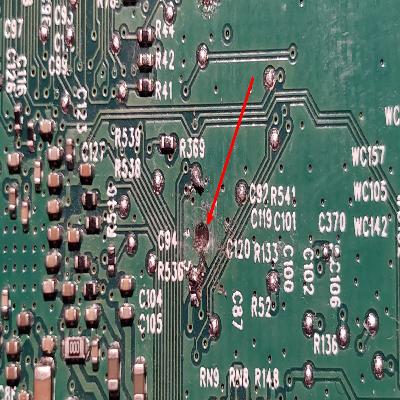Repair Of Vande Wiele Loom Mother Board