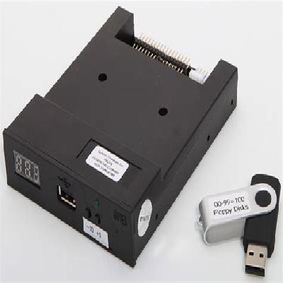 Floppy Drive To USB Converter For Mazak Edm   Free 8 GB Flash Drive