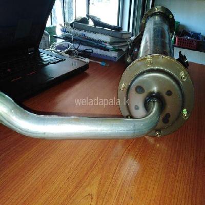 Three Wheeler Silencer And Attachment