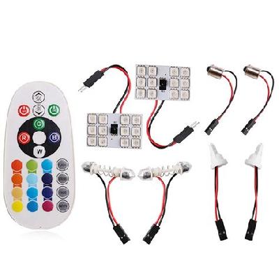 12 LED Roof RGB Light with Remote
