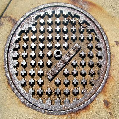 MS Checkered  Manhole Cover