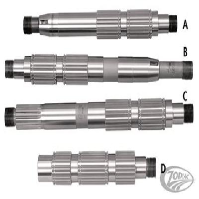 Main Shaft 6 Slot - 2s (5 Port)