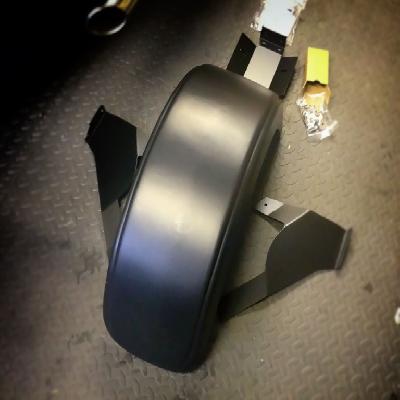 Three Wheeler Mudguard Front Green Re 2s  4s