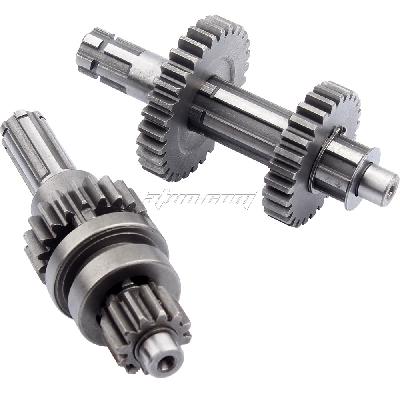 Three Wheeler Reverse Gear Shaft OLd With O Ring - 4 Stroke