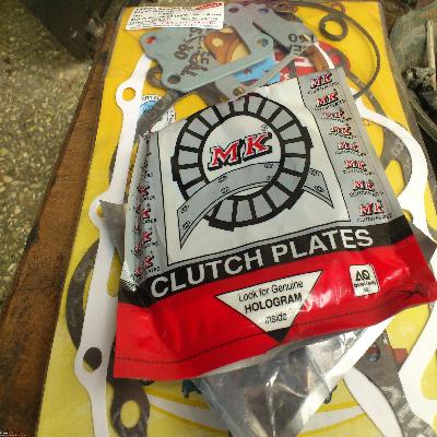 Two Wheeler Pressure Plate Old Set Of  Chetak