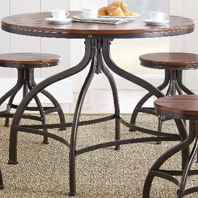 Metal Dining Table Set