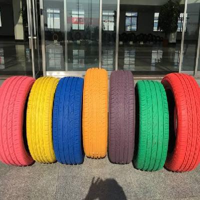 Coloured Tyre
