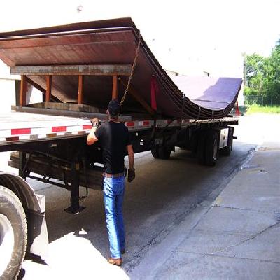 Steel Plate Roll Transportation Service