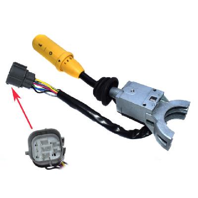 JCB 4CX Stabilizer Gear Knob Lever Assembly
