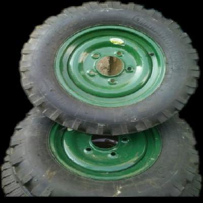 Tyre Assembly For Concrete Mixers