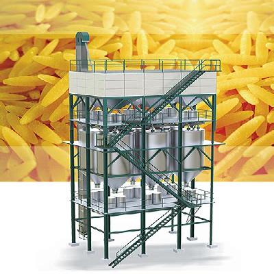 Three Stage Paddy Parboiling Plant