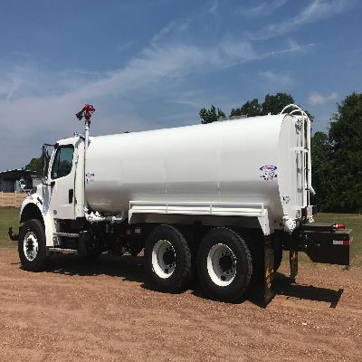Water Tanker Truck Mounted