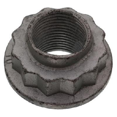 Stub Axle Nut 12 Cut Big Bore LL-2516