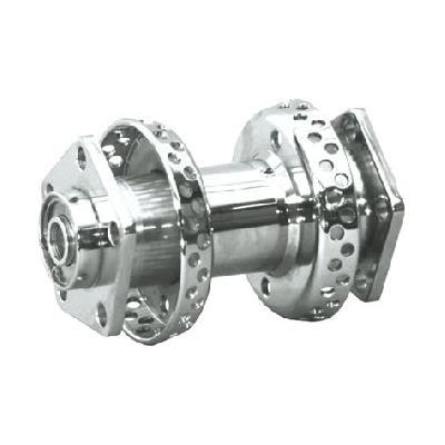 Dual Thread Hub With Spacer And Flange