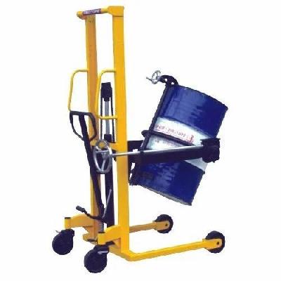 Manual Drum Lifter Cum Tilter Trolley