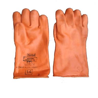 Safety Rubber Hand Gloves