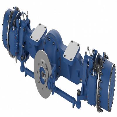 75MM Tanker Axle