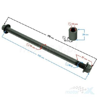 Three Wheeler Front Wheel Axle