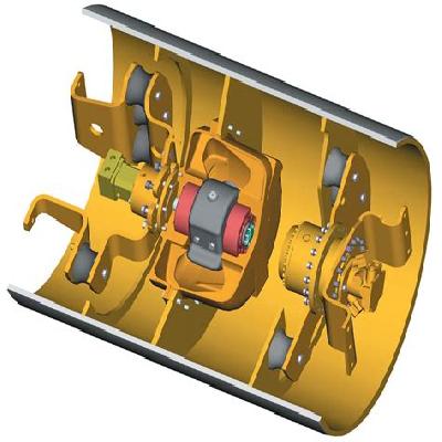 Eccentric Weight Assembly - Vibratory Soil Compactor