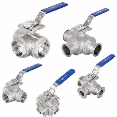 S.S. Three Way Valve