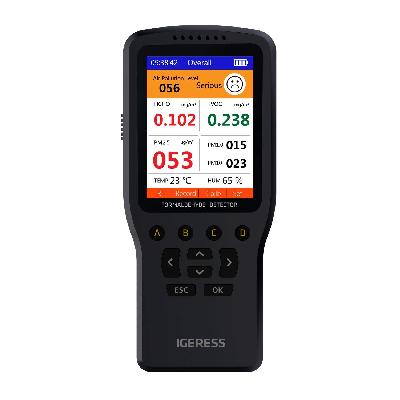 Portable Air Qulaity  Dust VOC Monitor