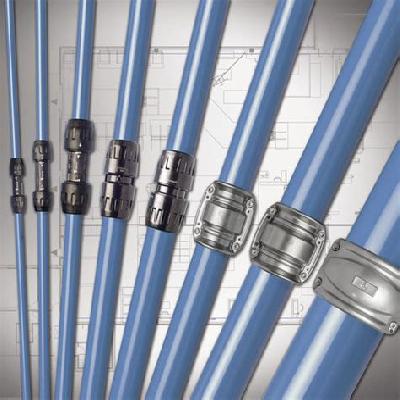 Aluminum Piping System For Compressed Air - Parker 1.2 Inchss To  6 Inches Range Transair