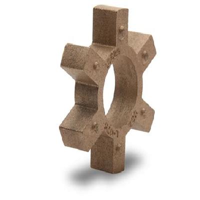External Spider Aluminum Spacer Jaw Coupling