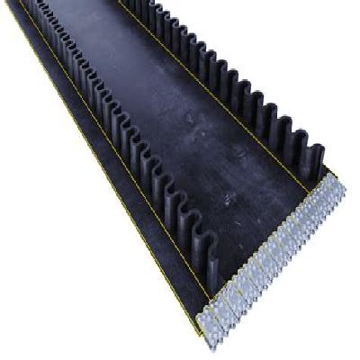 Corrugated Sidewall And Cleated Conveyor Belt