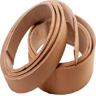 Leather Nylon Flat Belt