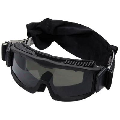 Black Safety Goggles