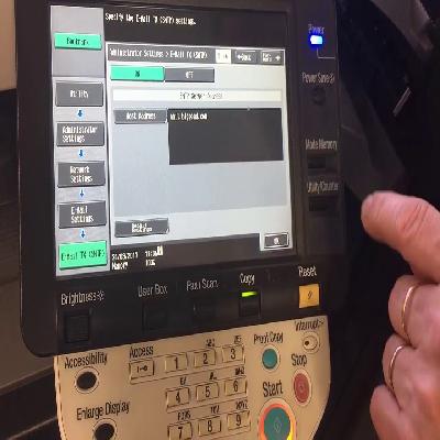 IR 7105 Touch Screen Piyu