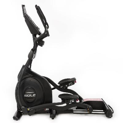 Sole MP3 Compatible Aluminium,Alloy Cross Trainer (74.8 kg_Black)