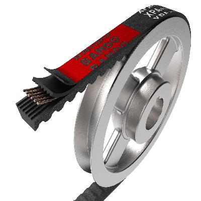 2HXPZ-600 Nirlon Raw Edge Wedge Banded BeIts