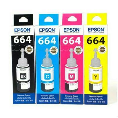 Epsone 664 CYMK Ink