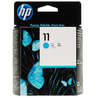 HP 11 CYAN INK CARTRIDGE