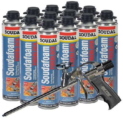 McCoy Soudal Soudafoam Pro Polyurethane Foam Spray Sealant Gun Grade