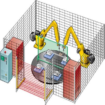 Safety Light Curtain Sensor